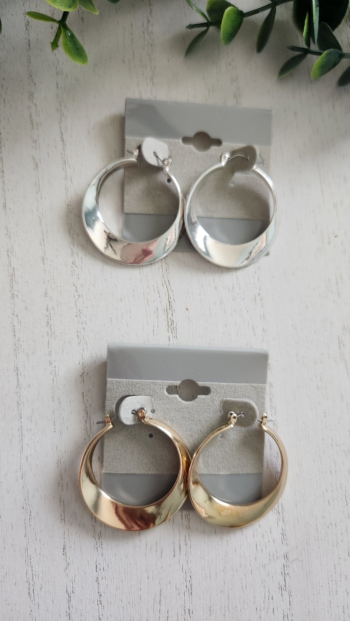 Twist Hoop Earrings