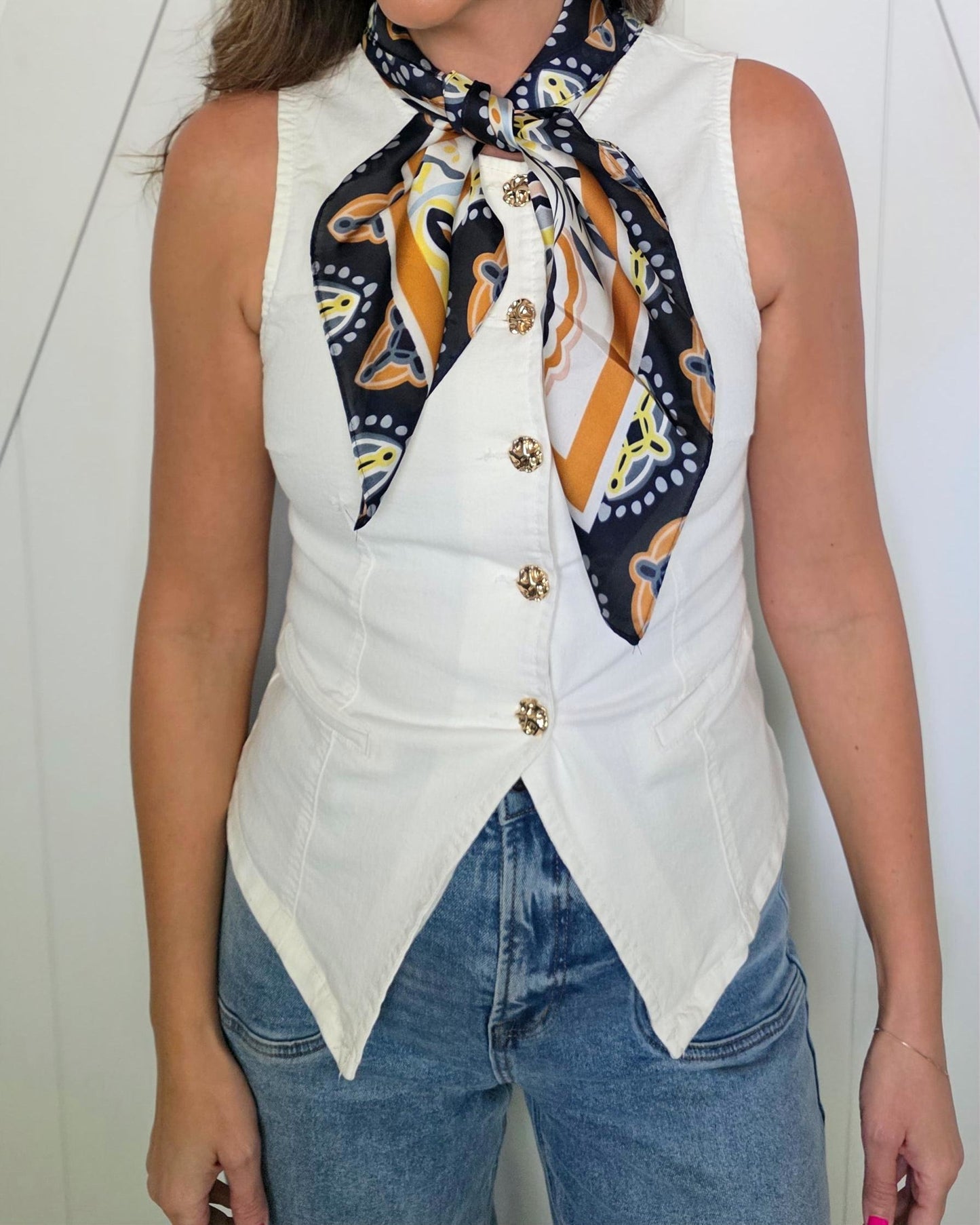Botanical Luxe Satin Scarf