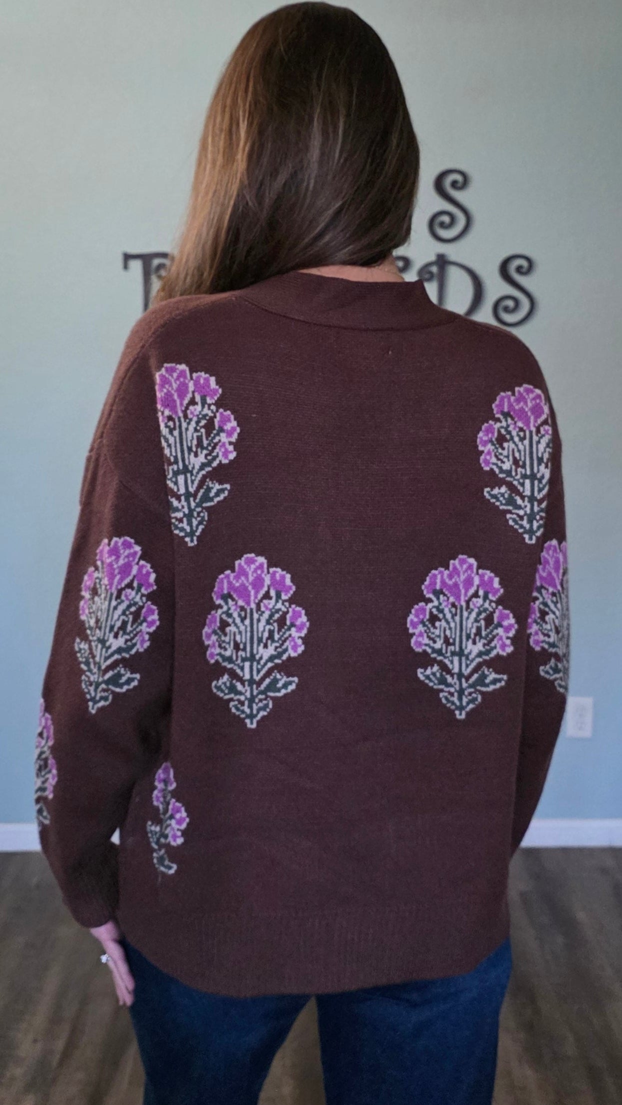 Feel Good Knit Cardigan-Chocolate Brown